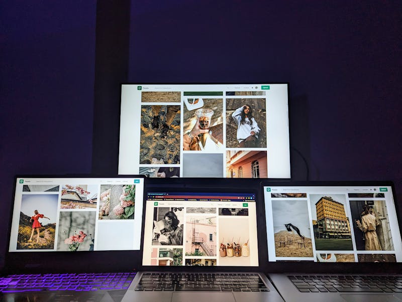 HDR display test color comparison screen