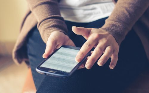 ブラウザ上のVibration APIテストツールとスマホのタッチ操作の同期状態