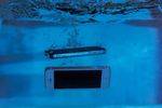 smartphone touchscreen diagnostic test close-up, technology repair concept
