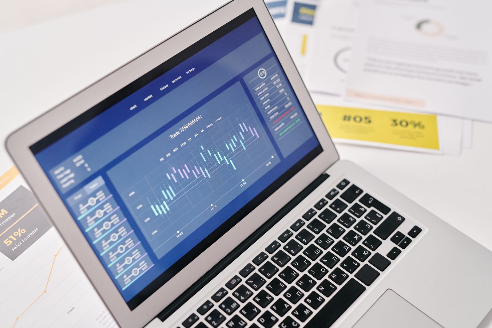 Modern browser interface with pop-up messages, verification report